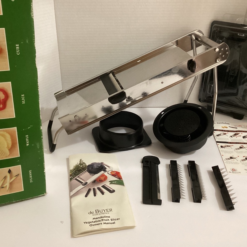 $169 Williams-Sonoma deBuyer Professional French Mandoline Stainless Steel